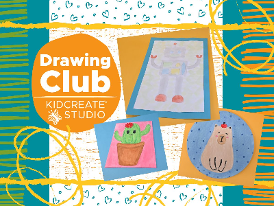 Drawing Club Weekly Class (4-9 Years) Drawing Club Weekly Class (4-9 Years)
